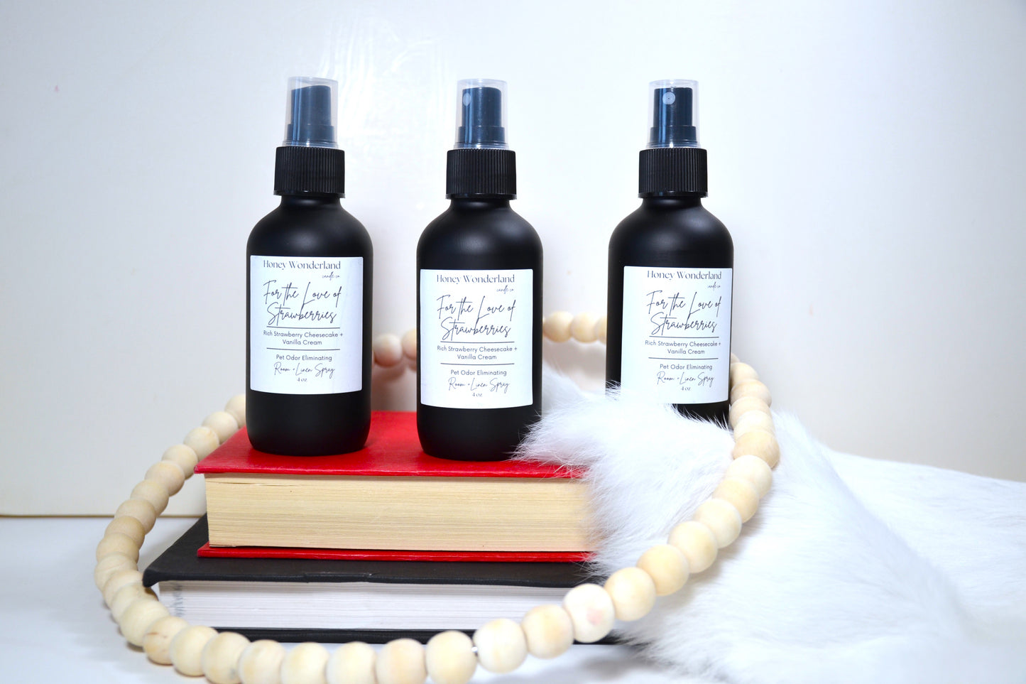 For the Love of Strawberries Room + Linen Spray 4 oz