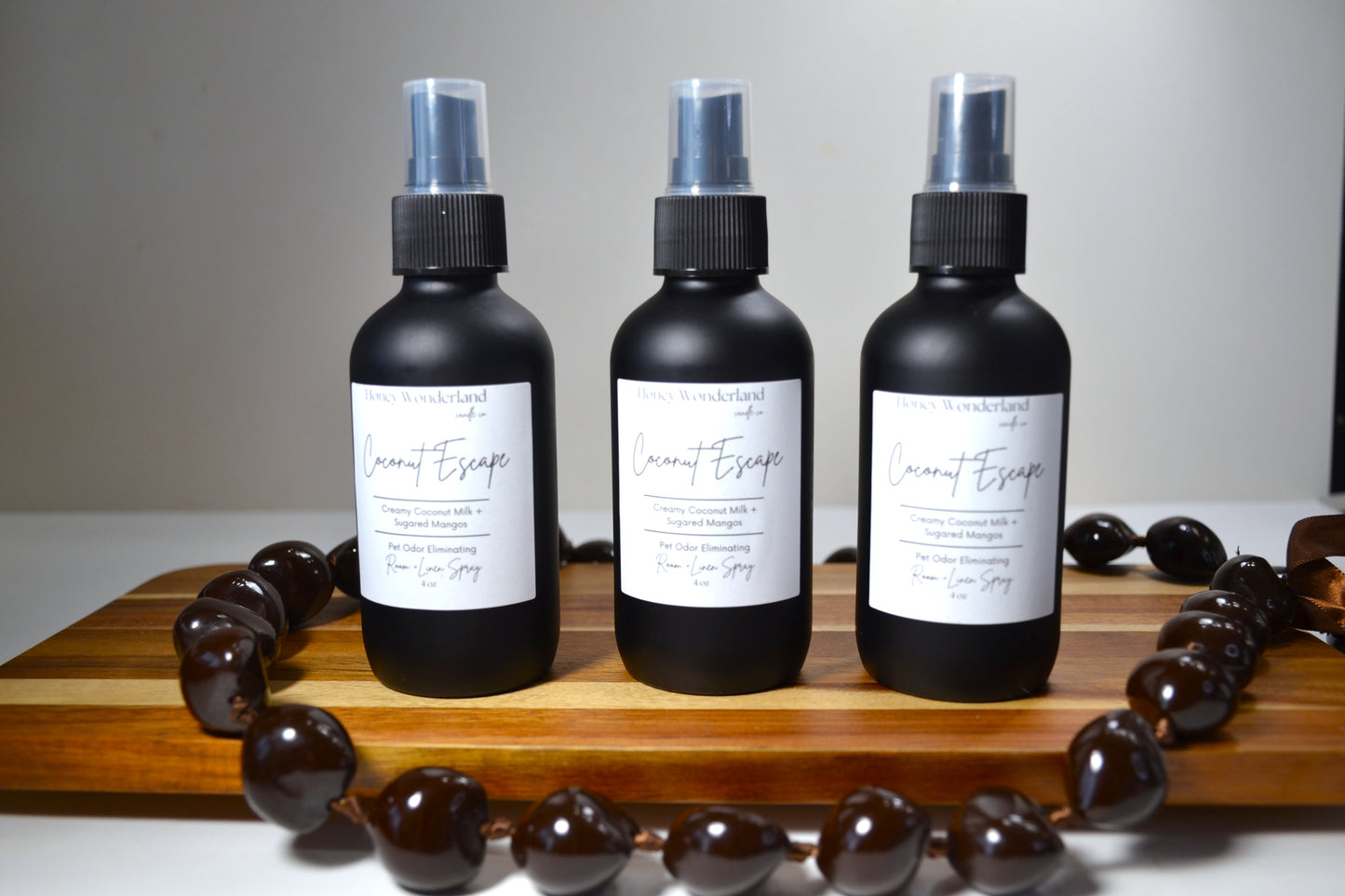 Coconut Escape Room + Linen Spray 4 oz