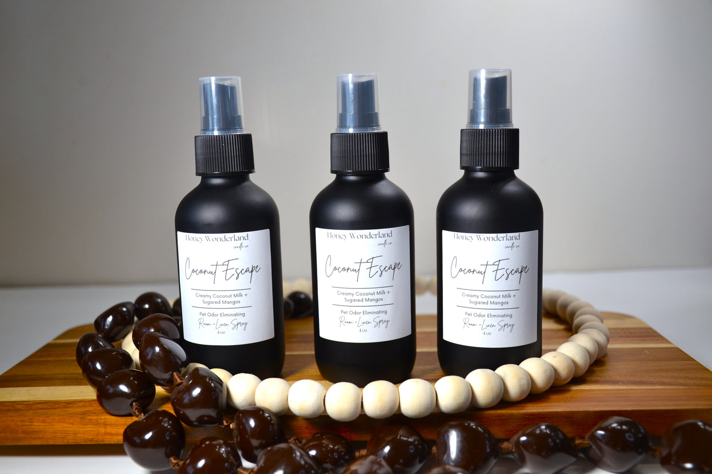Coconut Escape Room + Linen Spray 4 oz