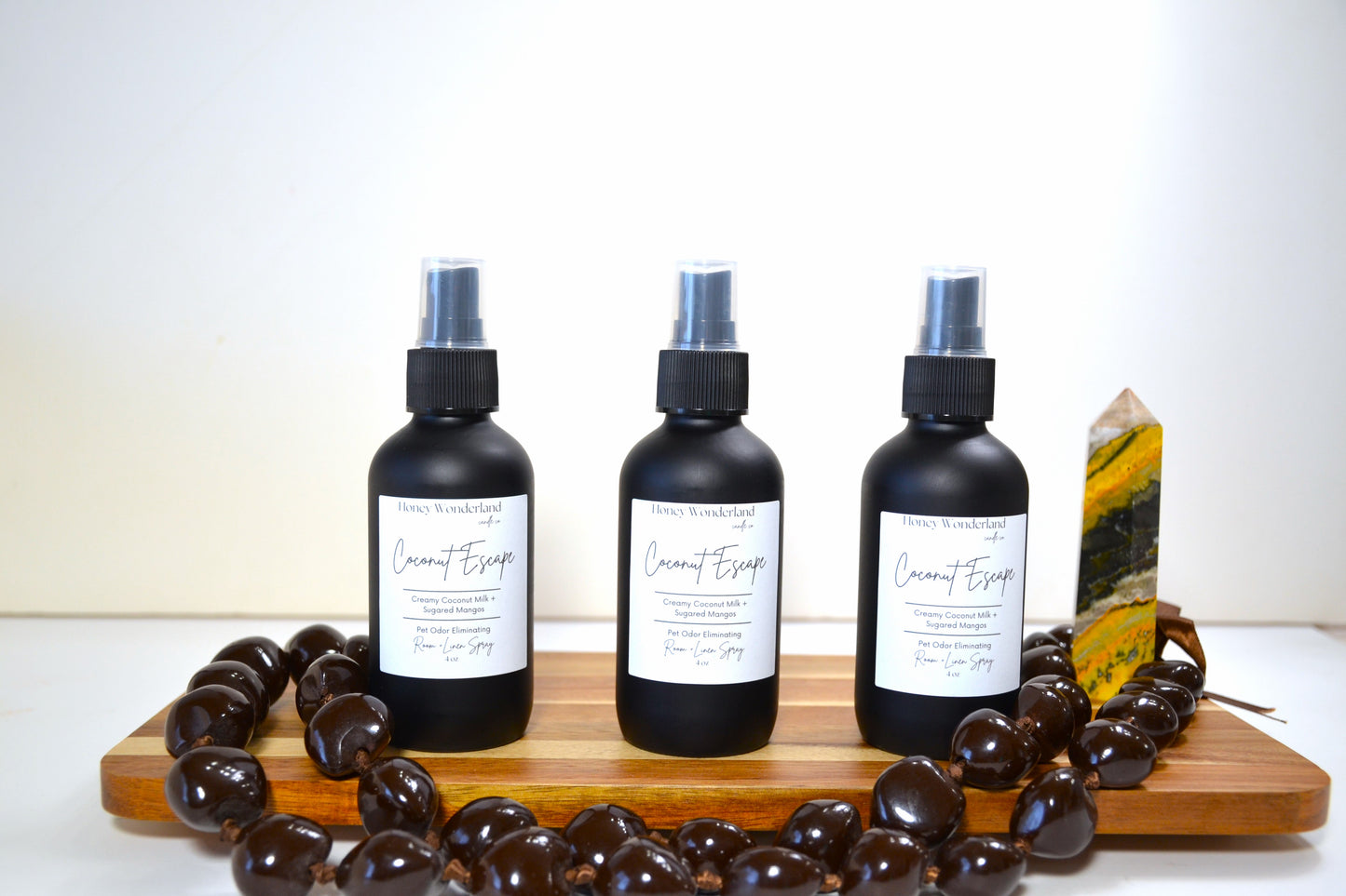Coconut Escape Room + Linen Spray 4 oz
