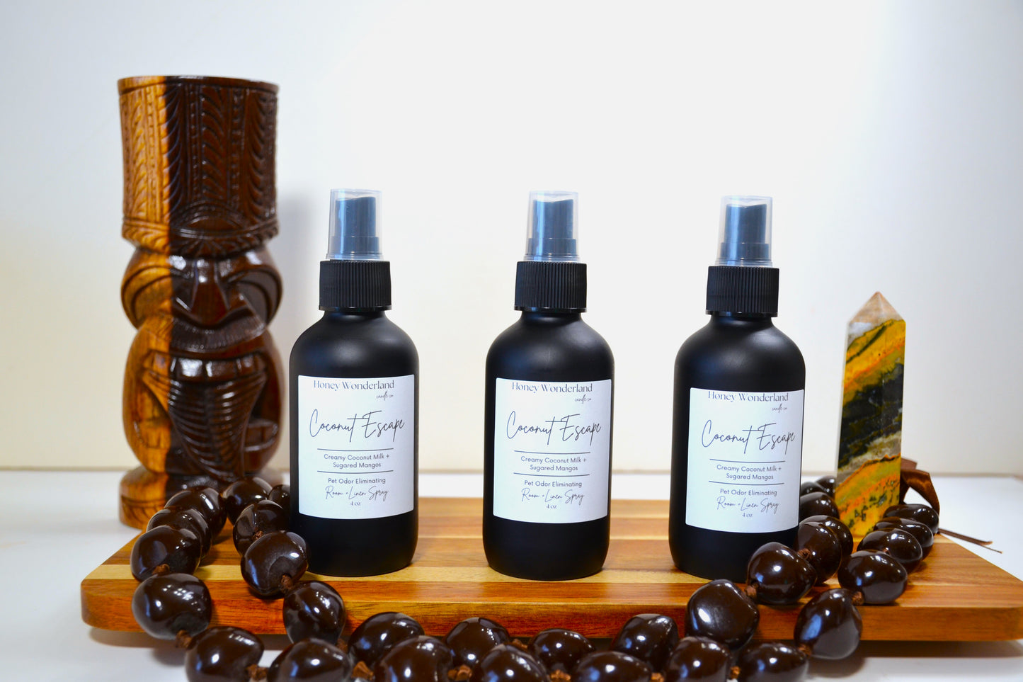 Coconut Escape Room + Linen Spray 4 oz