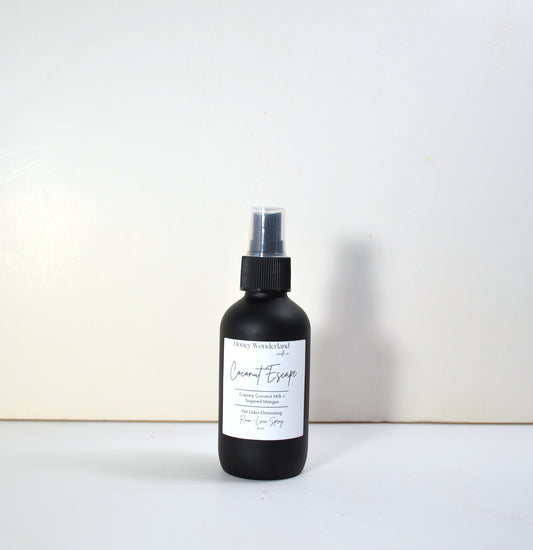 Coconut Escape Room + Linen Spray 4 oz