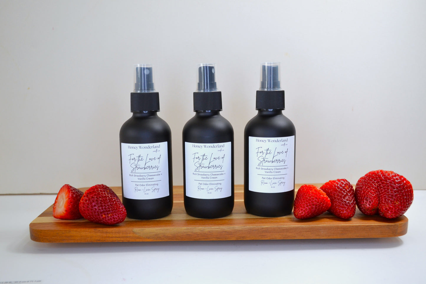 For the Love of Strawberries Room + Linen Spray 4 oz